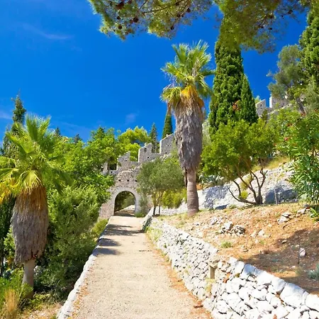 Pensionat In Hvar With Sea View, Balcony, Air Conditioning, Wi-fi