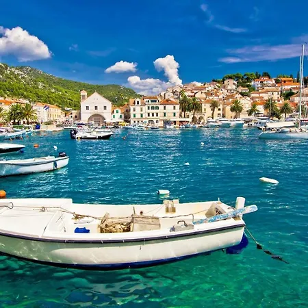 Gæstehus In Hvar With Sea View, Balcony, Air Conditioning, Wi-fi