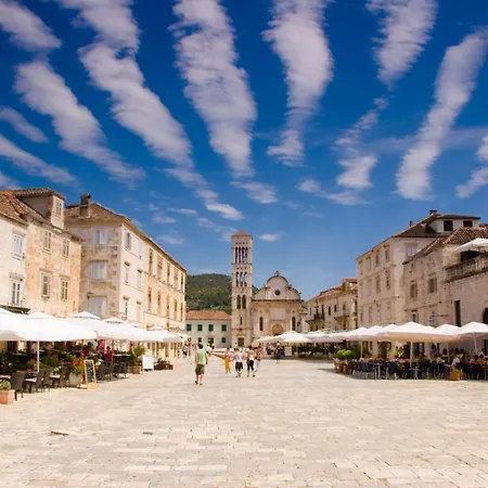 In Hvar With Sea View, Balcony, Air Conditioning, Wi-fi