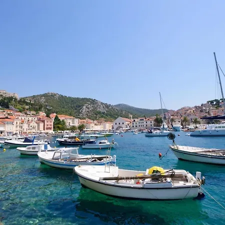 In Hvar With Sea View, Balcony, Air Conditioning, Wi-fi Gæstehus *